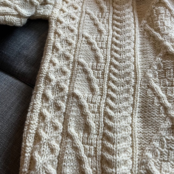 NWT Aran Islands Knitwear Irish sweater size medium - Picture 5 of 7